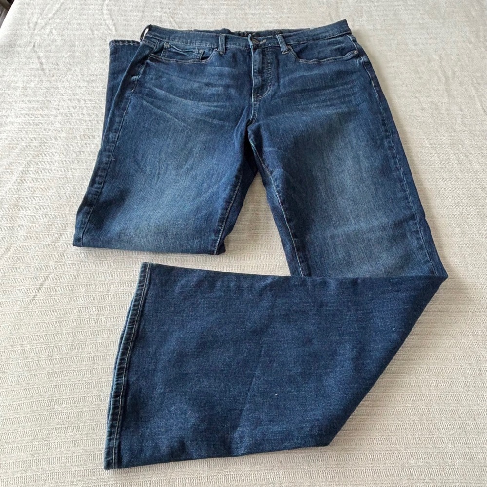 Lucky Brand Flare Jeans Womens 14/32 Medium Wash High Rise Denim 7WP11271